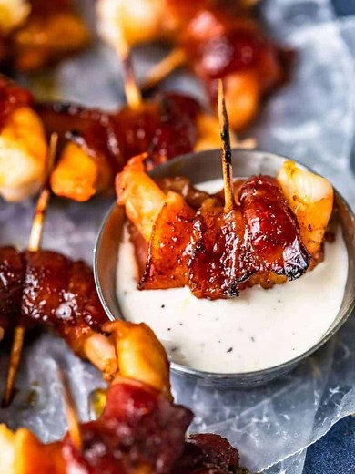 Bacon Wrapped Shrimp Recipe - The Cookie Rookie®