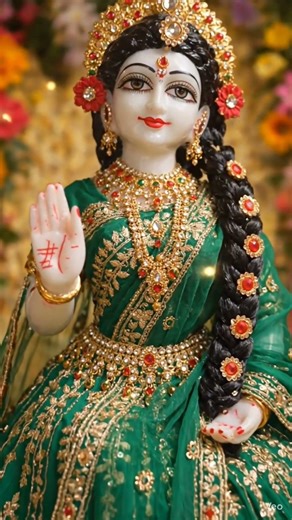 🌸 Jai Shri Radha Rani 🌸 #bhakti #radheradhe #radha #barsana #radhakrishna #love #music #krishna