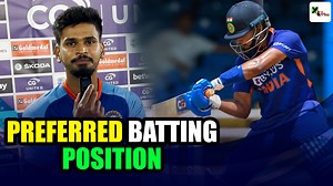 10K views · 3.8K reactions | Team India batter Shreyas Iyer has done well batting at No 3 in the ongoing ODI series against West Indies. Iyer scored consecutive half centuries batting at No 3. On being asked whether he enjoys batting at No 3, he did agree. Watch what Shreyas Iyer said about his favorite batting position | XtraTime | Facebook