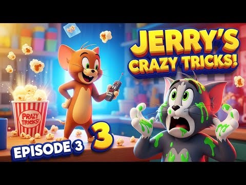 Jerry’s Smartest Tricks Ever! 🐭🔥 | Tom & Jerry 3D Cartoon | Episode 3 Full Funny Chase