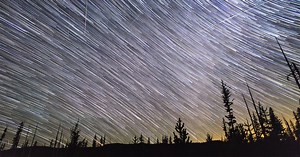 A Star Trail Timelapse of the Perseid Meteor Shower