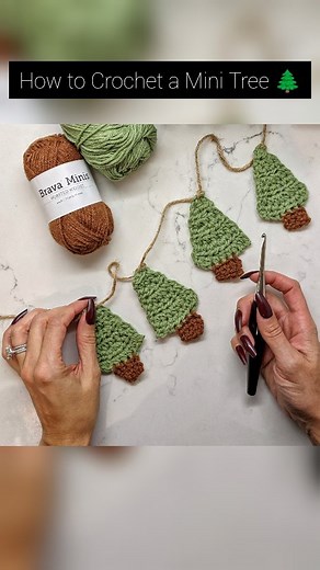 OTH Crochet Nook - April Gopwani | 🎄❤️Over 20,000 saves!!??🎉 @pinterest notified me today that this video has been viewed over 3 million times in the past week!! These trees... | Instagram