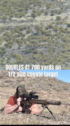 Working bolt manipulation and recoil control with the short ATX in 6.5CM #sniper #longrangeshooting