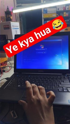 Ye Kya hua 😂 #manishgeek #computer #computer #computertechnic