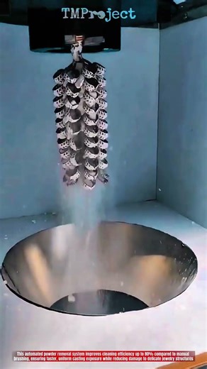 Innovative Jewelry Casting Cleaning Machine: High-Efficiency Powder Removal System
