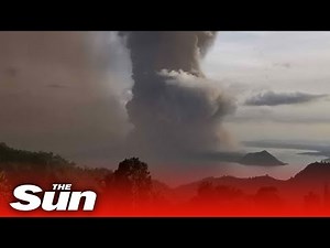 Philippines Taal volcano eruption - LIVE
