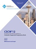 Video threads | Proceedings of the ACM 2012 conference on Computer Supported Cooperative Work