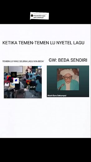 Replying to @imzzzje versi Abah guru sekumpul #abahgurusekumpul #masukberandafyp