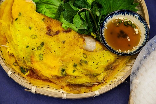 Easy Bánh Xèo Recipe