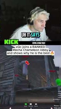 xQc is INSANE at Meccha Chameleon