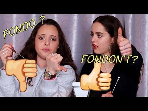 CHEESE fondue challenge