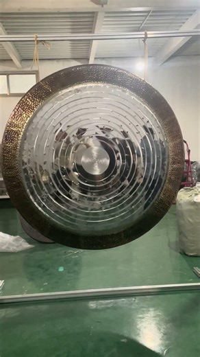 188cm nickel alloy gong is crafted entirely by hand by skilled artisans #gong#percussioninstruments