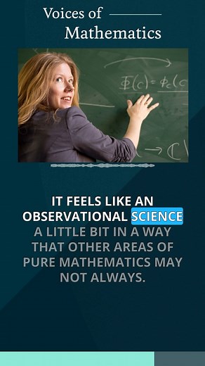 Mathematics at Cambridge | In the latest episode of our Voices of Mathematics podcast we talk to Professor Holly Krieger from the Department of Pure Mathematics and... | Instagram