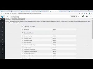 MarkStrat Simulation: How to Make Decisions for Market Study
