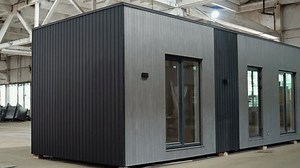 New Modular House Small Office Inside 库存影片视频（100% 免版税）1105644161 | Shutterstock