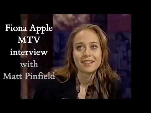 Fiona Apple, MTV interview with Matt Pinfield (120 Minutes 1996-10-27)
