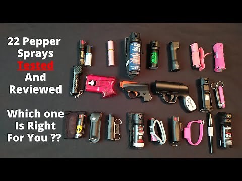 22 Pepper Sprays Tested And Reviewed