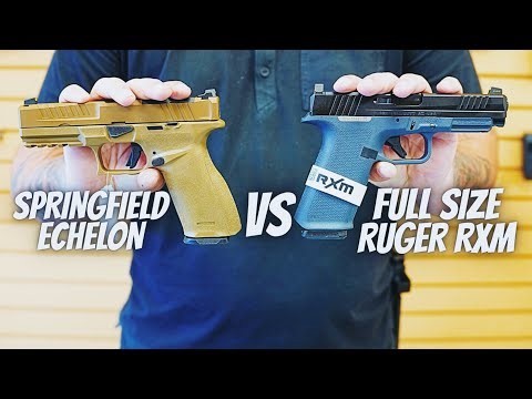 Springfield Echelon vs Ruger RXM Full-size