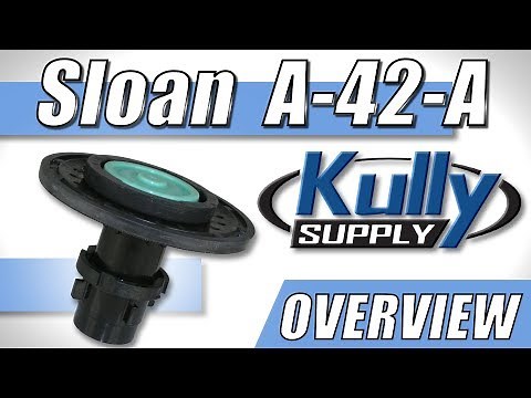Sloan Regal Urinal Repair Kit 1.0 GPF Overview (A-42-A) - KullySupply.com