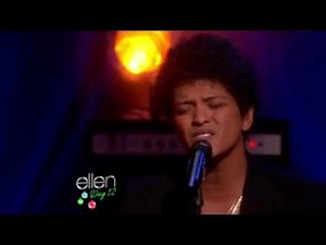 Bruno Mars sings "Count On Me" on "The Ellen DeGeneres Show"