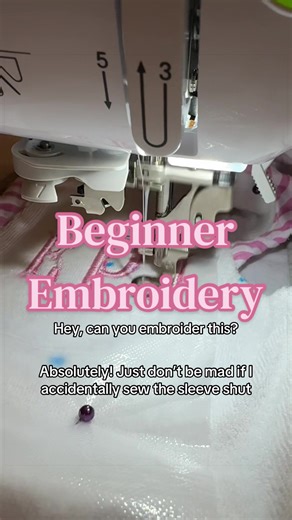 No promises on returning items in the same condition they arrived 😅 #embroidery #embroider