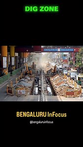 MG Road is getting a massive underground upgrade after 40 years! Temporary inconvenience, long-term relief. How do you feel about this major revamp? 🚧👇#bangalore #nammabengaluru #trending | Pradeep Reddy