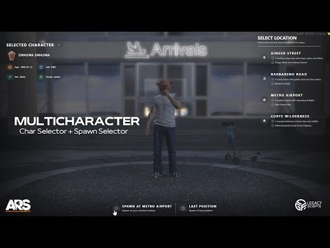 [ESX/QB/QBOX] Fivem Multicharacter