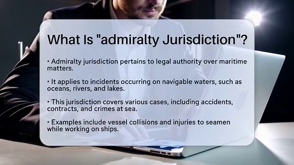 What Is "admiralty Jurisdiction"? - Law Enforcement Insider