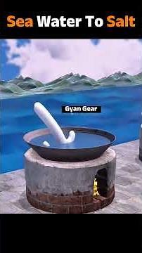 How Sea Water Turns Into Salt? 🌊🧂 | Amazing Science Explained