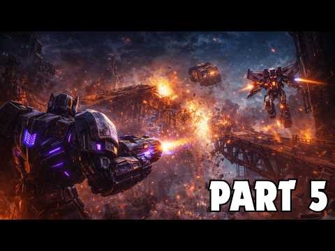 Decepticons Destroy the Bridge! | Fall of Cybertron Part 5 (No Commentary)