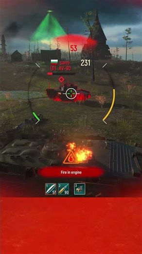 [4K] Self-Sacrifice Victory 💥 1 Enemy Tank Down in 5 Shots 💥 Tank Force #shorts #gaming #gameplay