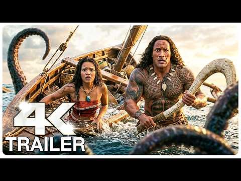 MOANA : 3 Minute Trailers (4K ULTRA HD NEW 2026