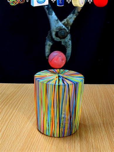 Science Experiment: Hot Ball vs Rubber Bands and More