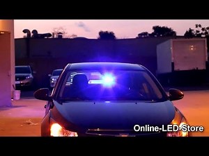 LAMPHUS® SolarBlast™ SBWL14 4W LED Windshield Dash Emergency Warning Light