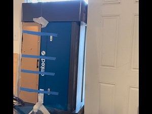 100 watt CO2 Laser goes through a 35in door!