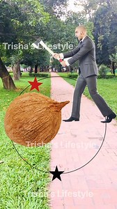 Crack open the coconut ✅ | Trisha's Lifestyle