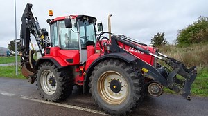 Huddig 1260B Rail RCI grävlastare