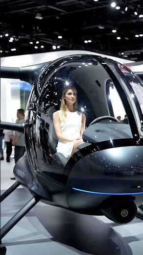 2025 Ride-On eVTOL Bike Prototype – The Future Has Arrived! #dronebike #eVTOL2025 #FlyingBike