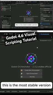 Godot 4.6 Visual Scripting - Orchestrator 2.3.3 Tutorial #godot #orchestrator #visualscripting