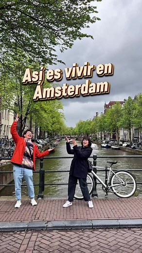 Así es vivir en Ámsterdam 🇳🇱 . . . #paisesbajos #amsterdam #viajes | Amsterdam