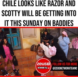 Zeus Network Tea on Instagram: "Oop looks like Razor and Scotty will be getting into it this Sunday on #BaddiesWest - Link in bio to subscribe and tune into the New Episode of #BaddiesWest this Sunday at 8pm EST/ 5pm PST, Streaming Only on Zeus!! ⚡️ - ✍🏾 : @mairminaj - Follow @ZeusNetworkTeaInc for more updates🔥DM US TEA THAT YOU CATCH • • • #ZeusNetwork #BaddiesAtl #JoselineCabaret #OneMoChance #TheConversation #JoselineHernandez #NatalieNunn #BadGirlsClub #LoveandHipHop #RealityTv #RealityTv