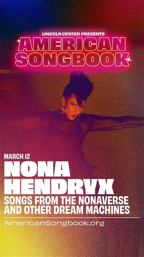 This year's #AmericanSongbook series begins on Tuesday with Nona hendryx's SOLD-OUT performance of "Songs From the Nonaverse and Other Dream Machines!" 💭 🎶 📀 Are you ready?!? Check out the full series: https://bit.ly/3v1JNmC | Lincoln Center