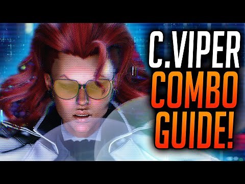 Street Fighter 6 C. Viper Combos Guide, With Annotations!