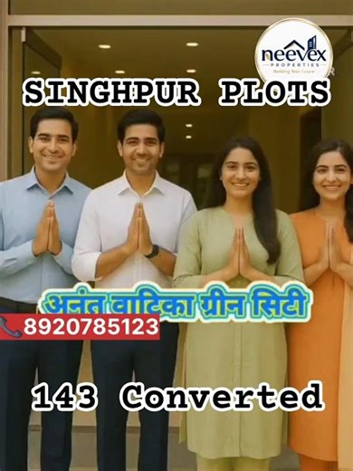 Ready Developed Plots in Singhpur near Kalyanpur Metro 🚈