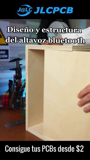 Como construir un altavoz bluetooth con leds!! #ingenieria #elektronik #jlcpcb #diy #arduino #ledlights