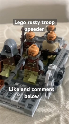 Lego rust speeder build #lofi #lego #legosets #starwars