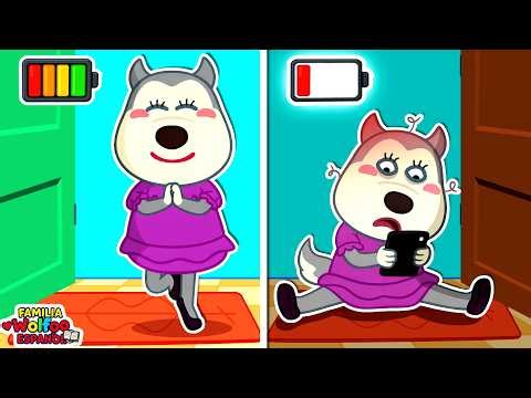 Familia Wolfoo Español | ¡Oh No! Mamá Está Enferma 🤒🧘‍♀️ Yoga para Niños 👀 Dibujos Animados