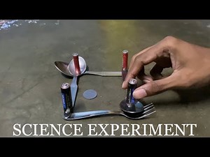 MIND BLOWING SCIENCE EXPERIMENT | Spoon Battery And Coin TRICK |
