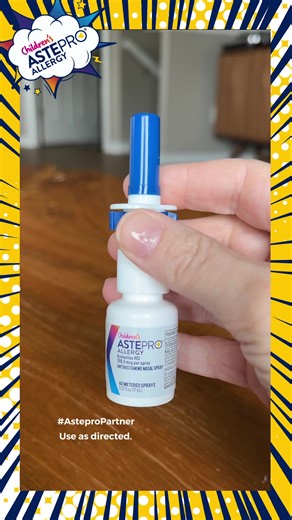 Allergies are our nemesis around here. Thankfully this family keeps Children's Astepro® Allergy Nasal Spray on hand. It’s the only over the counter 24-hour steroid-free children's allergy spray. Lights, camera, DANCE! #ChildrensAstepro #24hours #fyp #foryou #allergyrelief