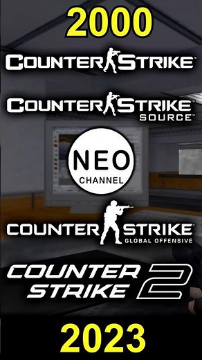 Counter-Strike PCs Evolution (2000-2023) or Desktop Evolution on Counter-Strike